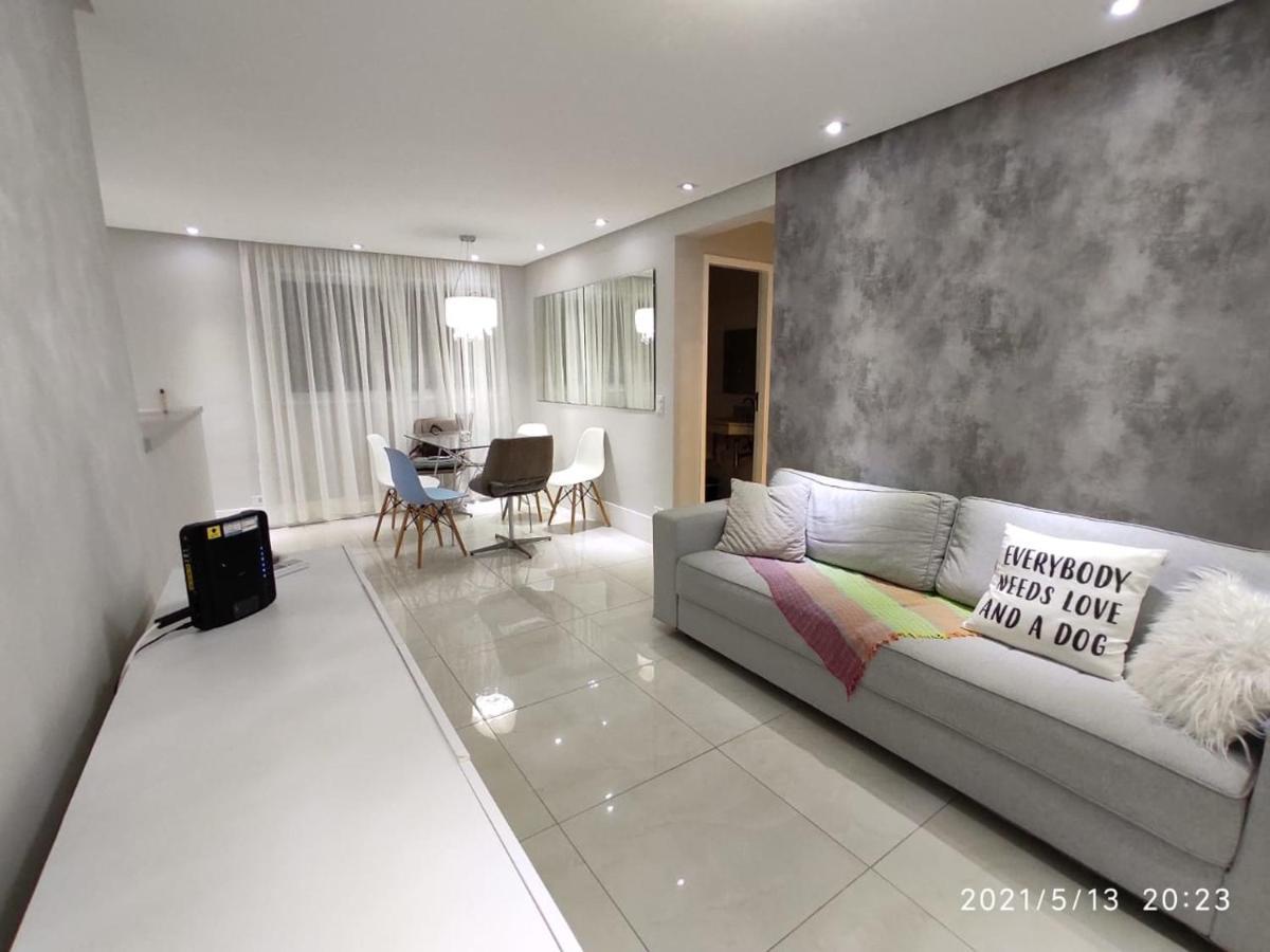 Apto Novo, 2 Quartos, Quadra Praia Em Santos. Apartment Santos  Ngoại thất bức ảnh